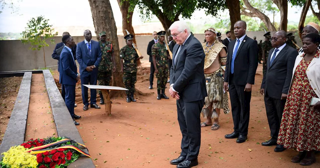 Frank-Walter Steinmeier bittet in Tansania um Verzeihung​