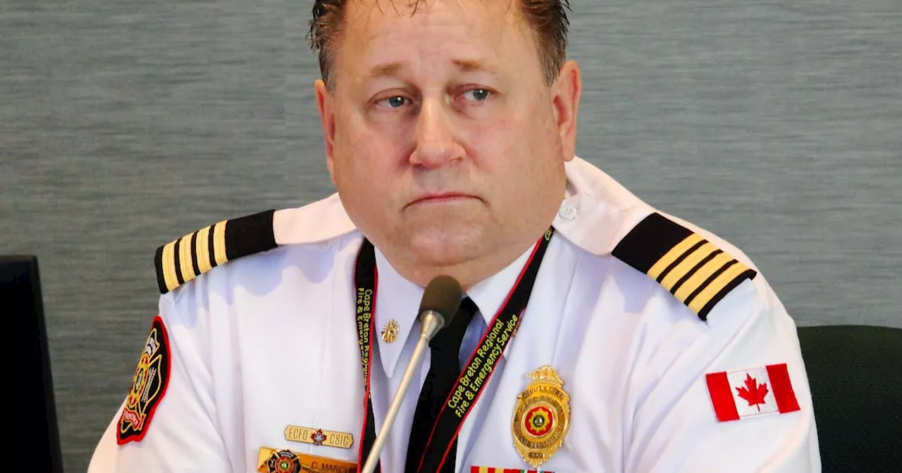 Acting CBRM fire chief apologizes for abrupt exit during June meeting at city hall