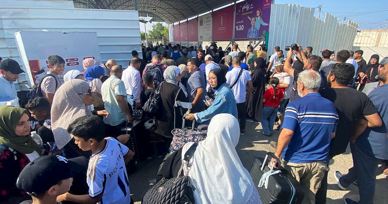 Egypt prepares for evacuees from Gaza to arrive through Rafah crossing