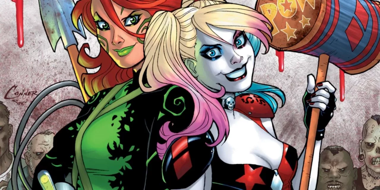 Harley Quinn & Poison Ivy Swap Costumes For Halloween In Official DC Art