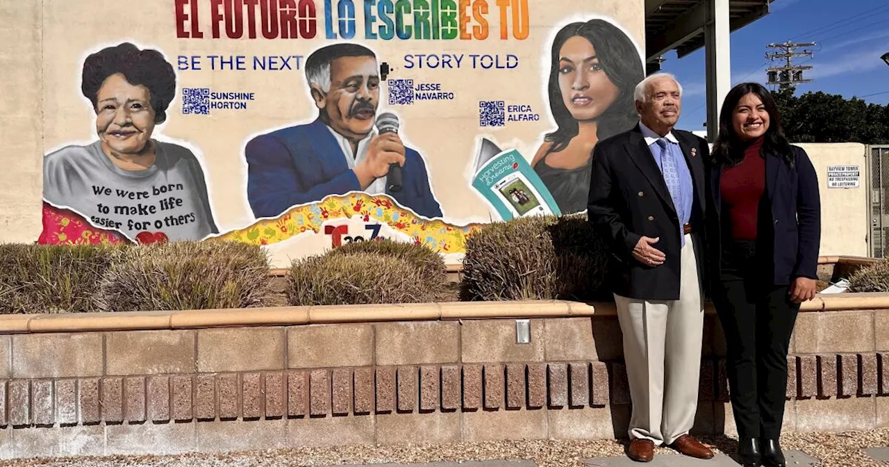 Mural en National City reconoce a líderes hispanos en la comunidad