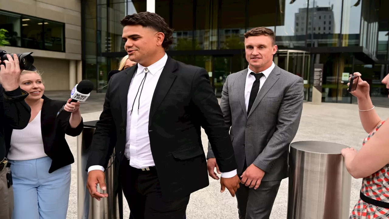 Charges thrown out against NRL stars Latrell Mitchell and Jack Wighton