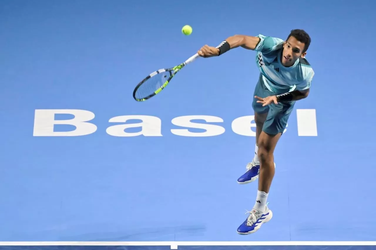 Auger-Aliassime eliminated from Paris Masters after second-round loss to Tsitsipas