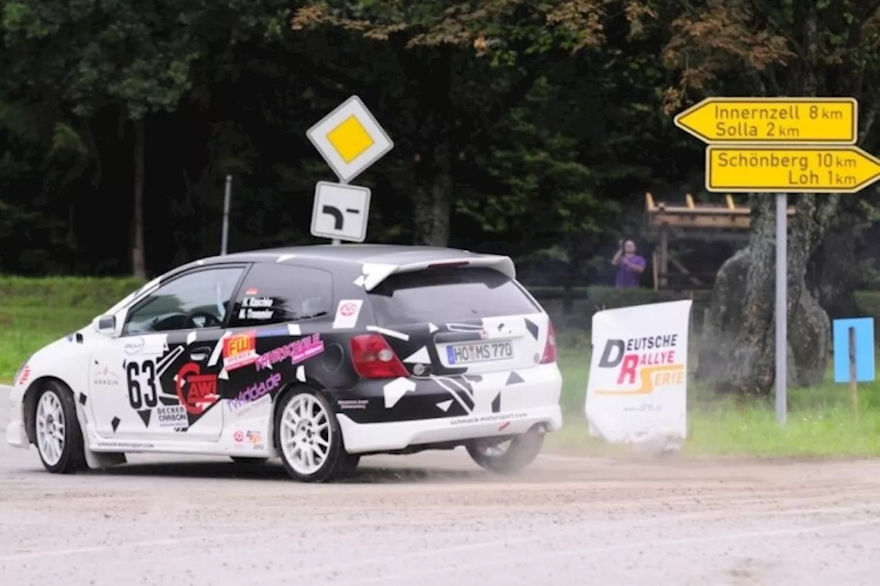 Ruben und Petra Zeltner gewinnen die AvD-Niederbayern-Rallye 2012