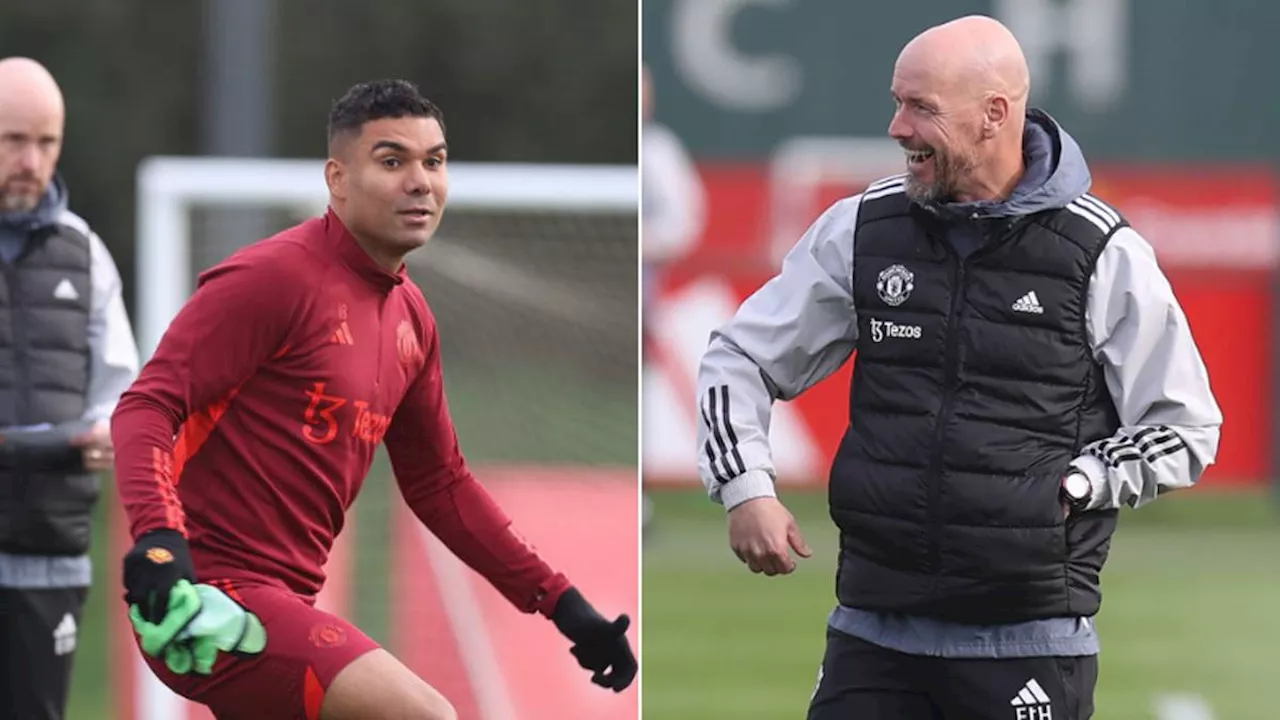 Casemiro reveals tactic Man Utd boss Erik ten Hag is working on in training that could save his career