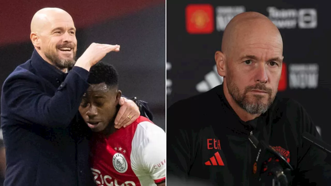 Erik ten Hag's first ever Ajax game gives Man Utd £290 million problem