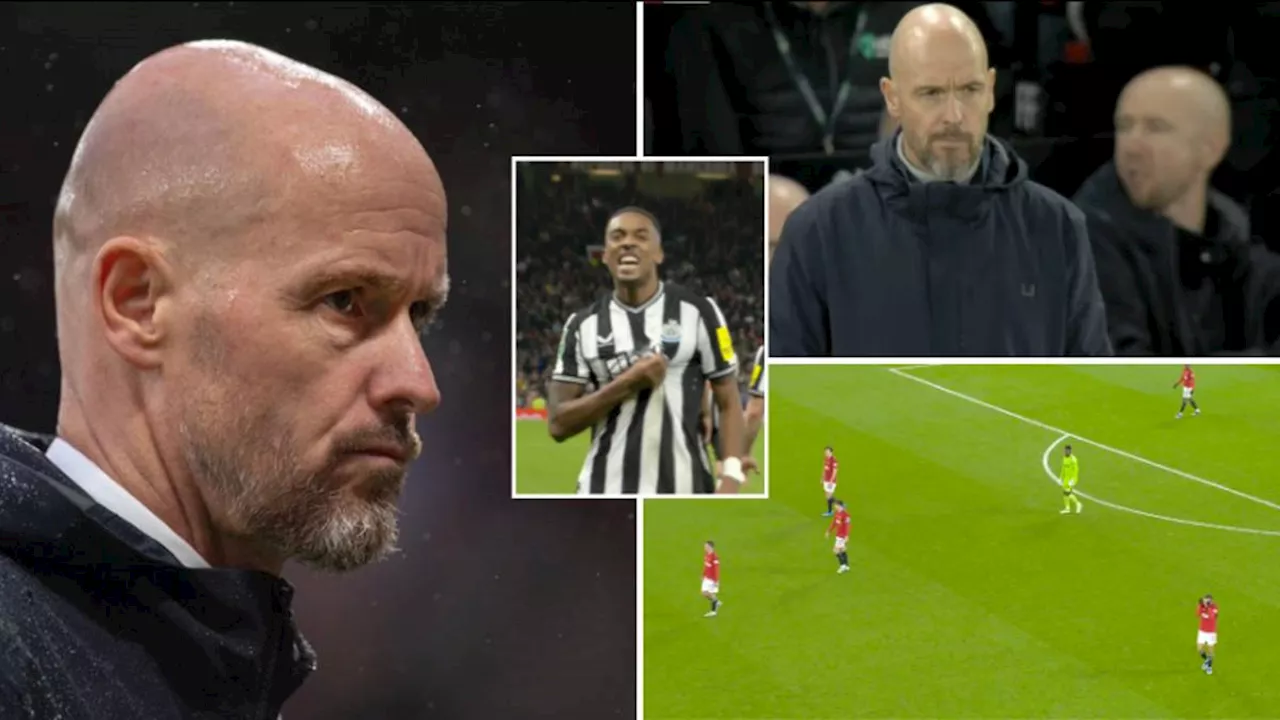 Man Utd fans slam Erik ten Hag after crushing 3-0 defeat to Newcastle