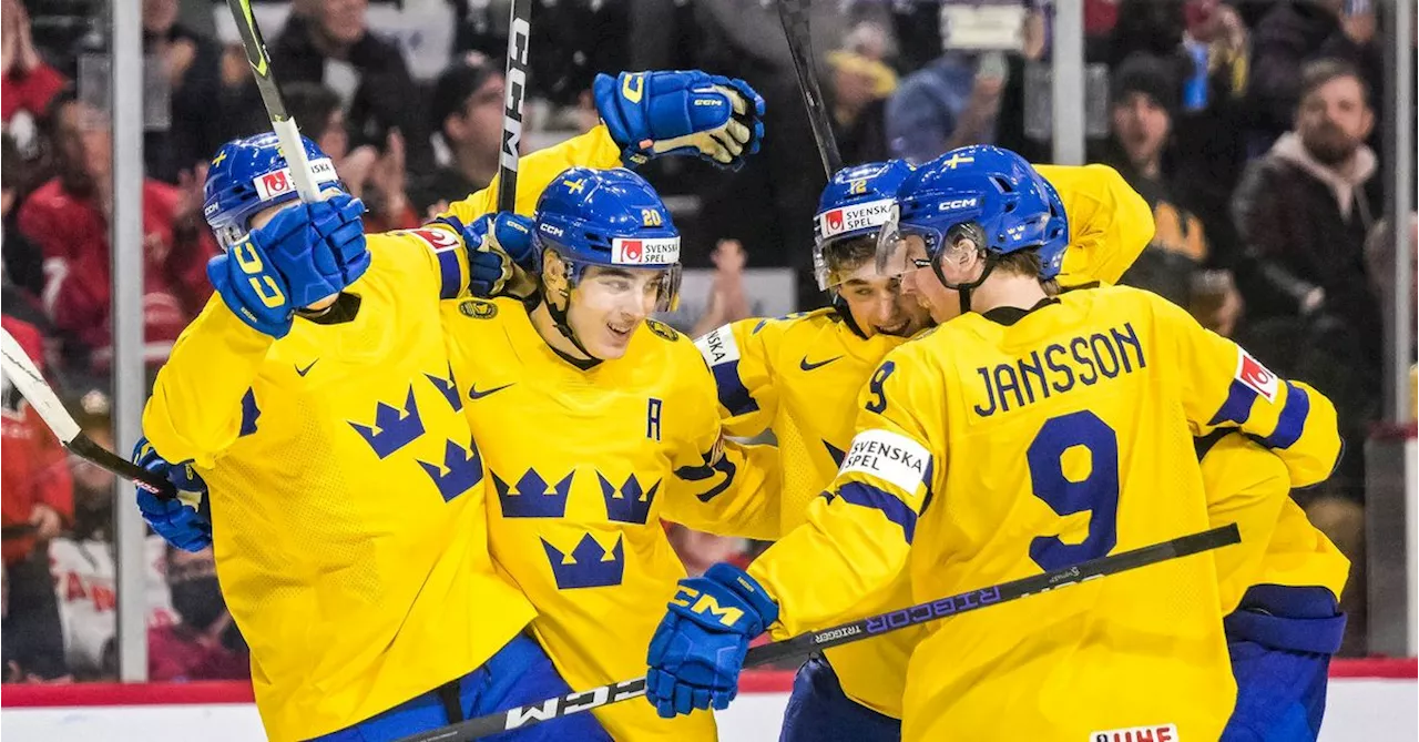 Ishockey: Junior-VM i ishockey 2023/24: Så sänder SVT från mästerskapet