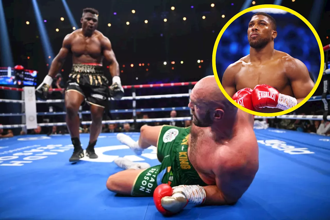 – Anthony Joshua told he wouldn’t have been able to get back up against Fran...