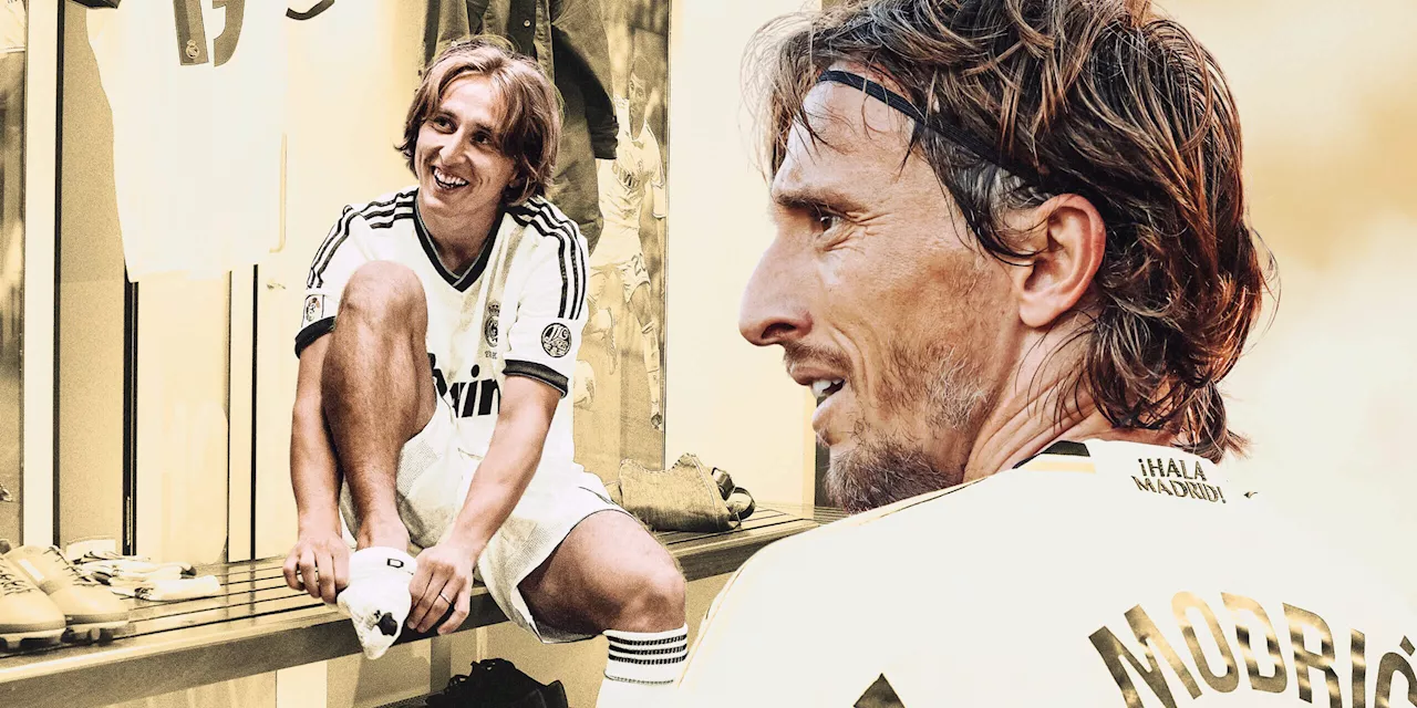 Luka Modric celebrates 500th appearance for Real Madrid with victory over Barcelona