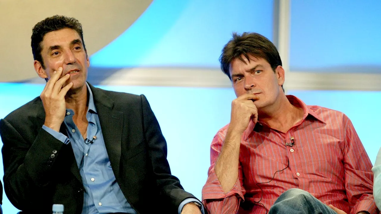 Charlie Sheen and 'little maggot' Chuck Lorre are apparently friends again