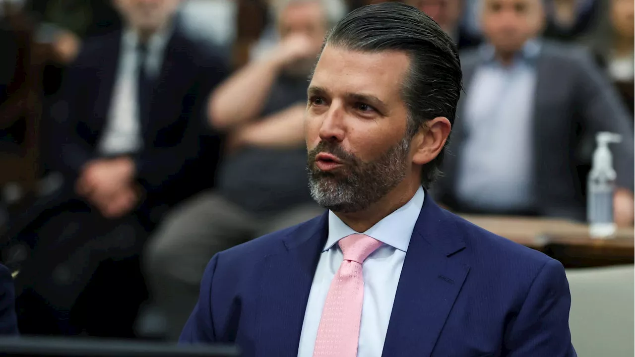 Donald Trump Jr. Takes the Stand at Trump’s New York Fraud Trial