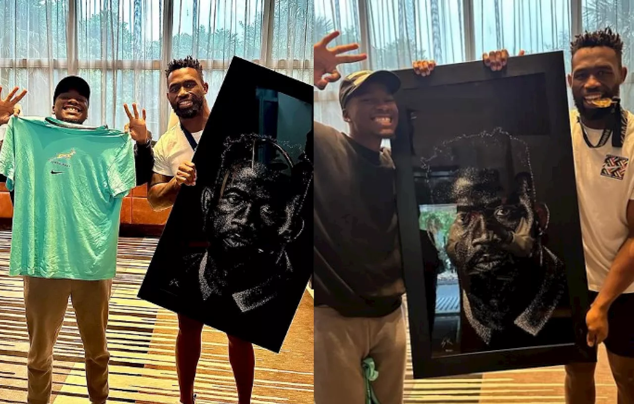 – Siya Kolisi receives a special gift after RWC win [photos]