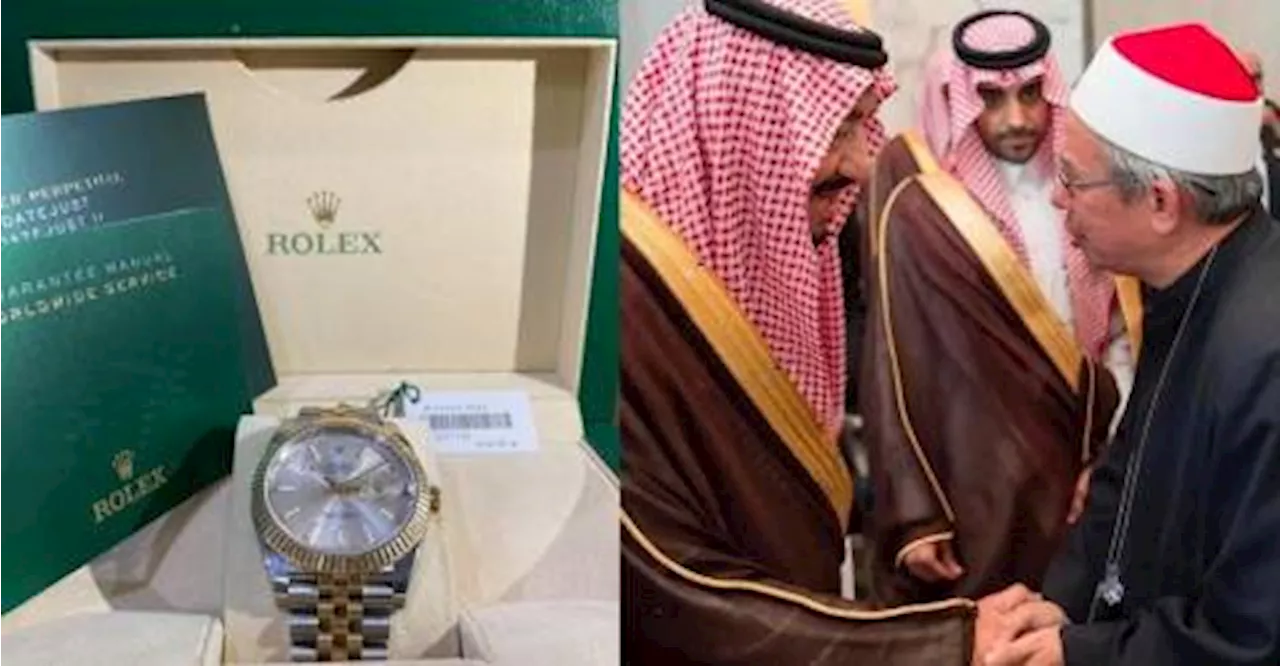 Former Religious Minister auctions off Rolex watch gifted by Saudi King to donate to Palestine