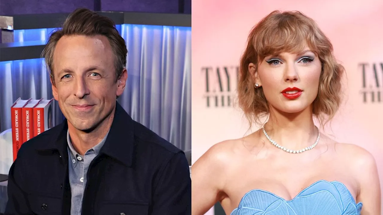 Seth Meyers Praises Taylor Swift for Writing 'Perfect SNL Monologue'