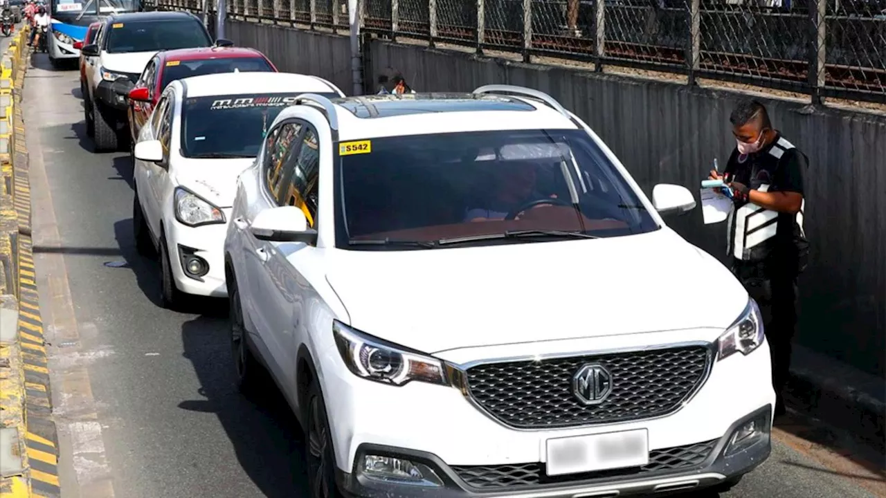 Fines for EDSA Busway violators will soon start at P5,000