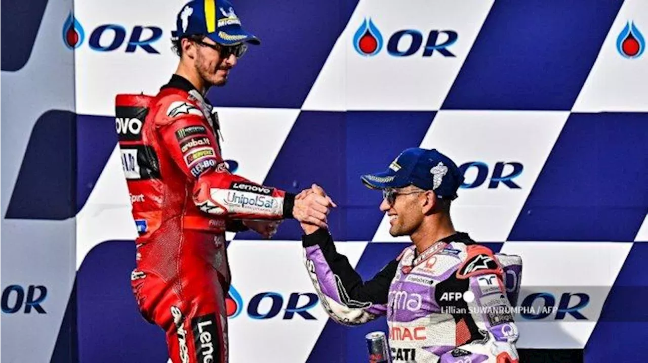 Fakta Juara Dunia MotoGP 2023: Pecco Bagnaia Vs Jorge Martin ...