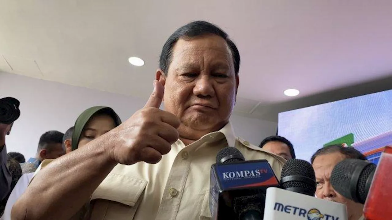 Prabowo Kasih Jempol Setelah Jenderal Agus Subiyanto Jadi Calon Tunggal Panglima TNI