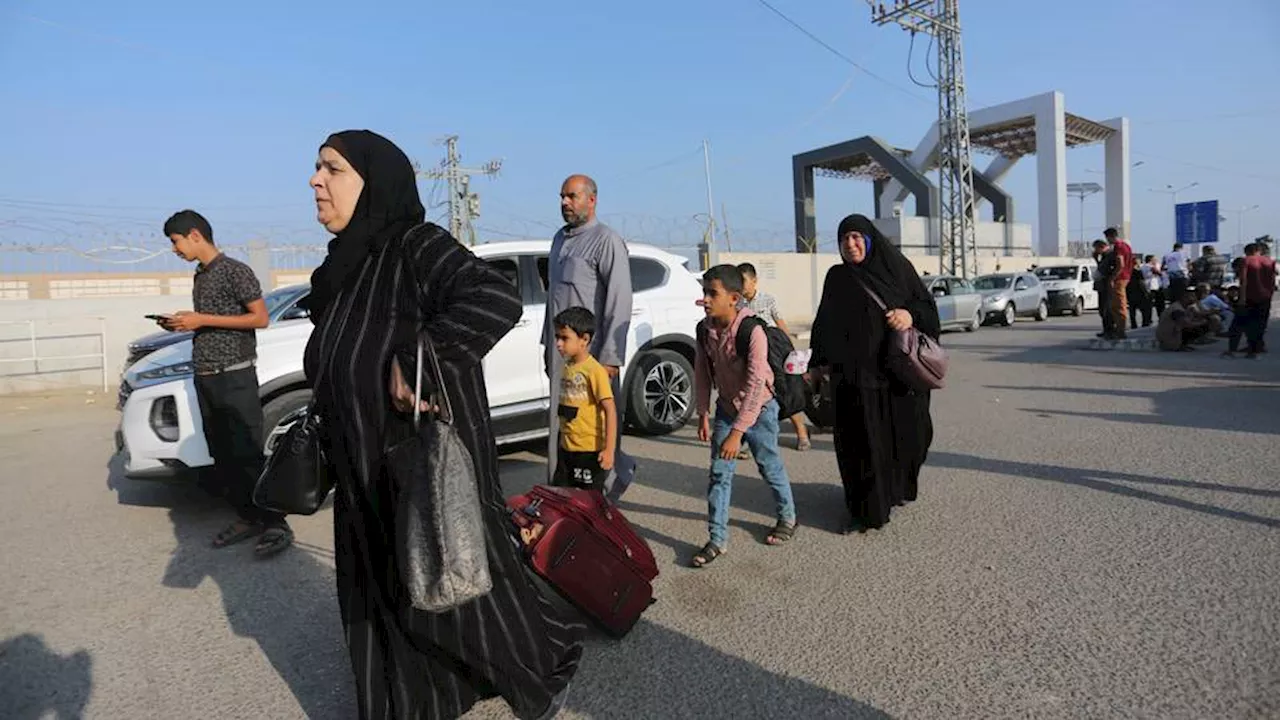 Live blog: Rafah crossing to Egypt opens for the first time since war began