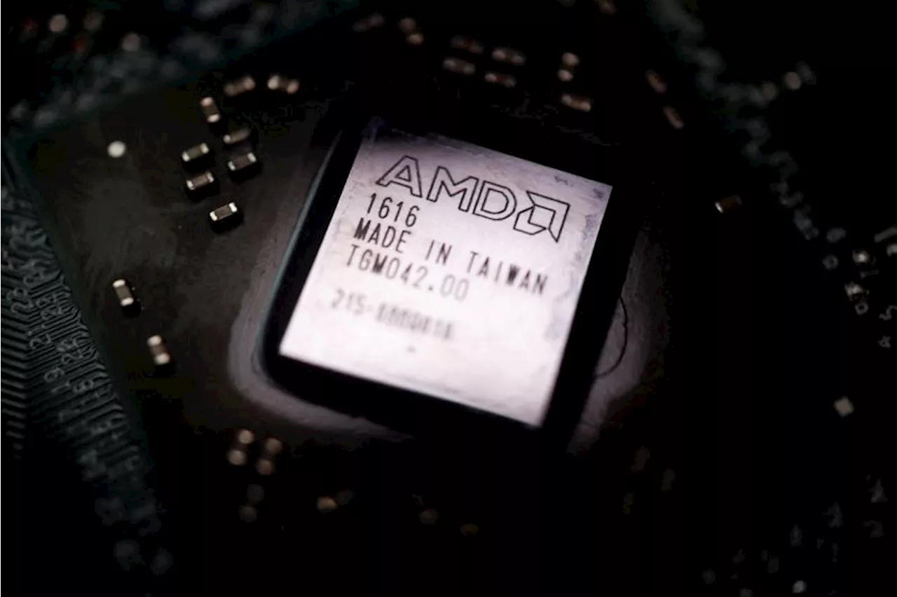 AMD rises as AI chip sales prediction bodes well for rivalry with Nvidia