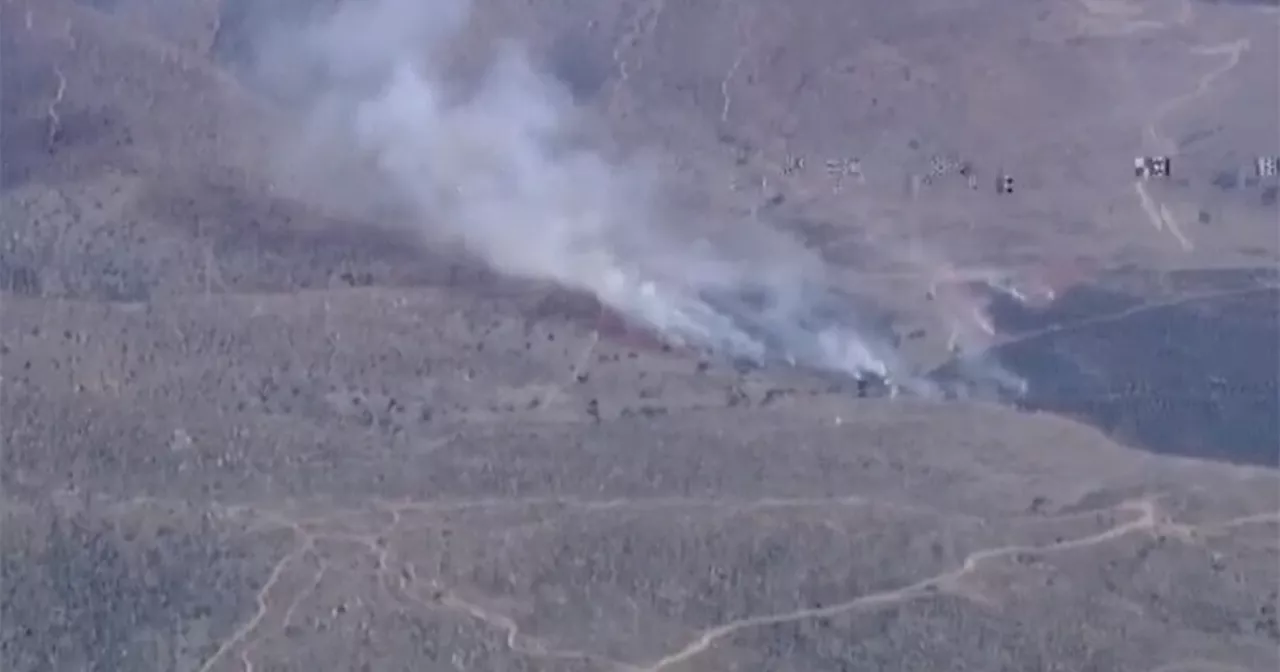 Cal Fire Stops Spread of Brush Fire in Otay Mountain Wilderness