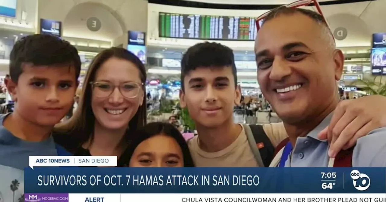 Israeli Mother Visiting San Diego to Share Family's Story of Surviving Hamas Attack