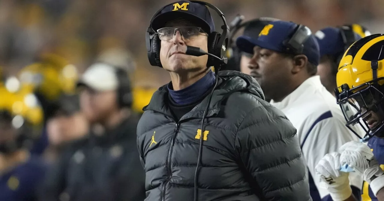 Michigan's Jim Harbaugh banned from games for sign-stealing scandal