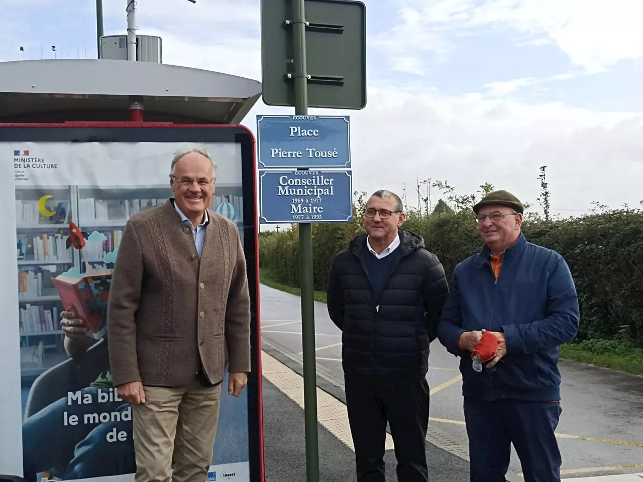 Écouves : deux rues renommées en hommage à Pierre Tousé et Pierre Rossignol