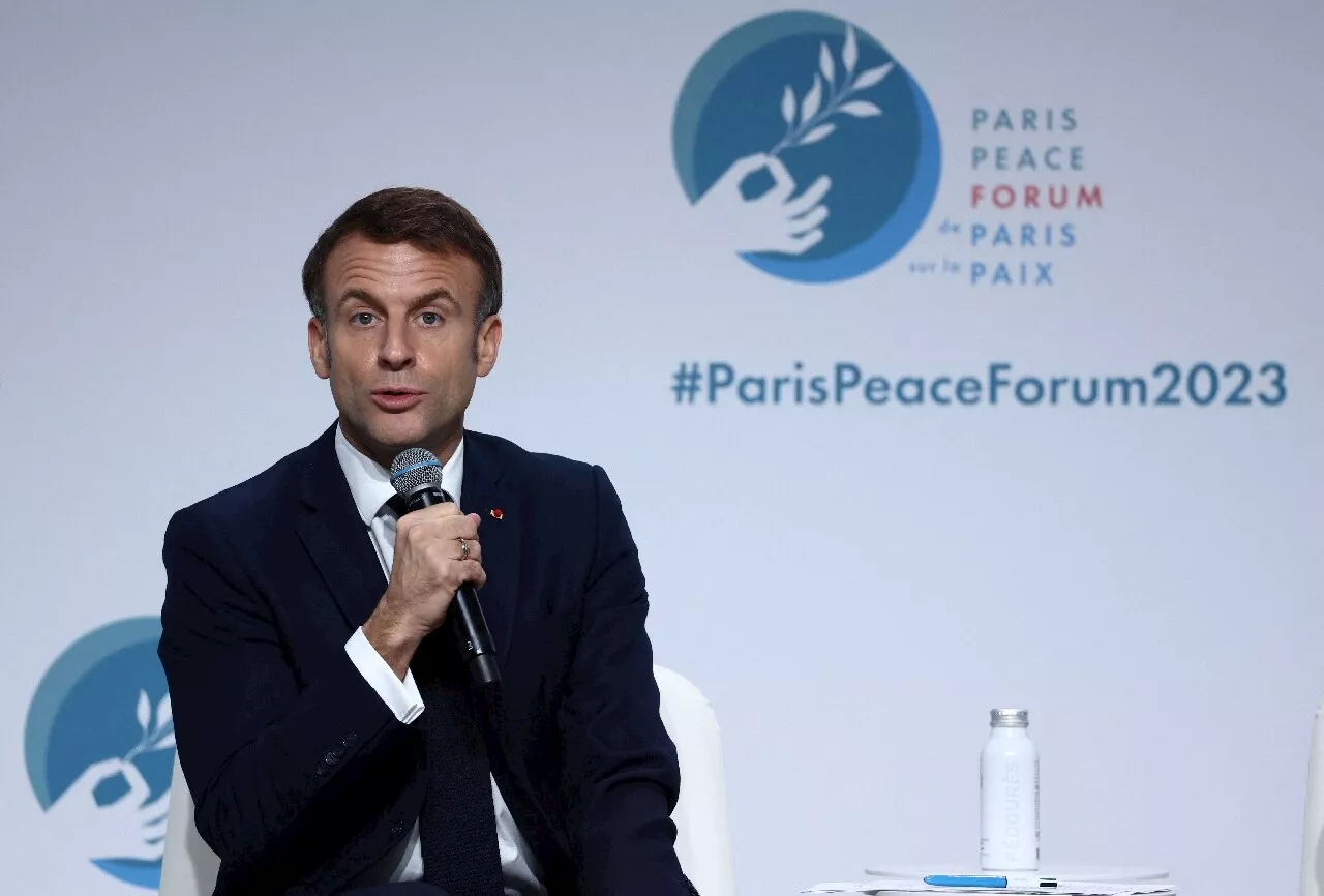 Glaciers, climat et pauvreté : Emmanuel Macron poursuit son Forum pour la paix