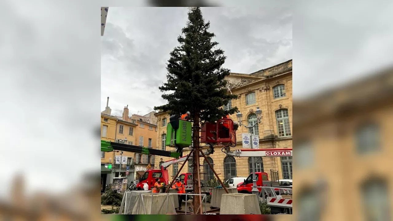 Grand sapin, marchés, fontaine aux jouets… Le programme des festivités de Noël à Aix-en-Provence