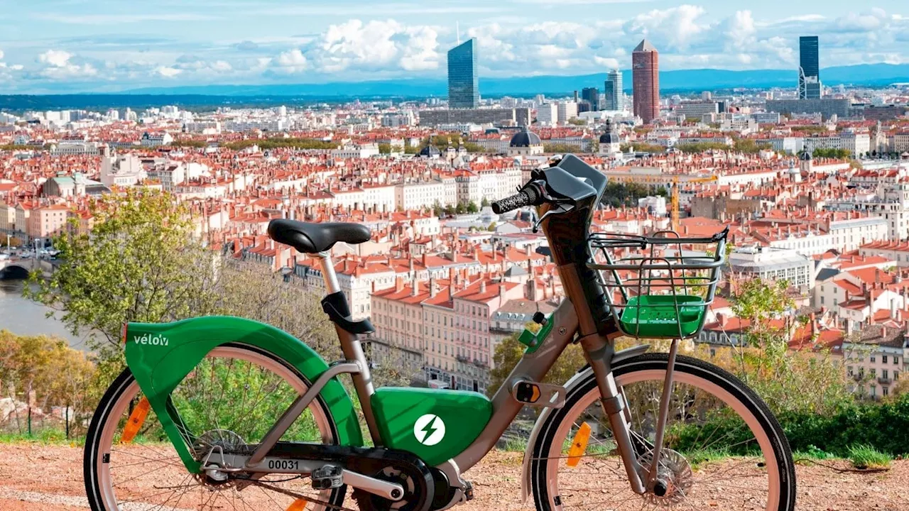 La métropole de Lyon dévoile le futur Vélo'v électrique