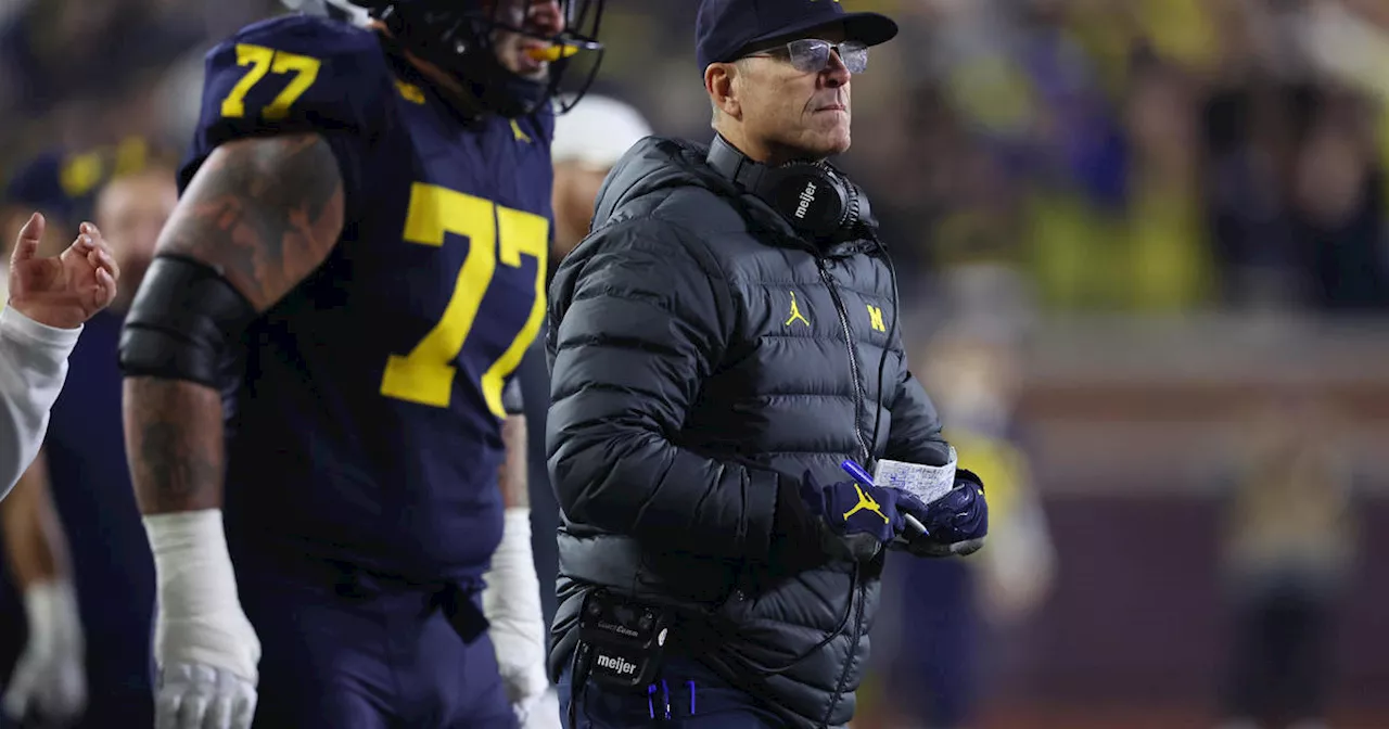 Big Ten suspends Michigan football coach Jim Harbaugh amid sign-stealing investigation