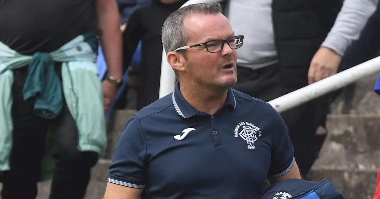 Cambuslang Rangers boss criticizes officiating in West of Scotland League