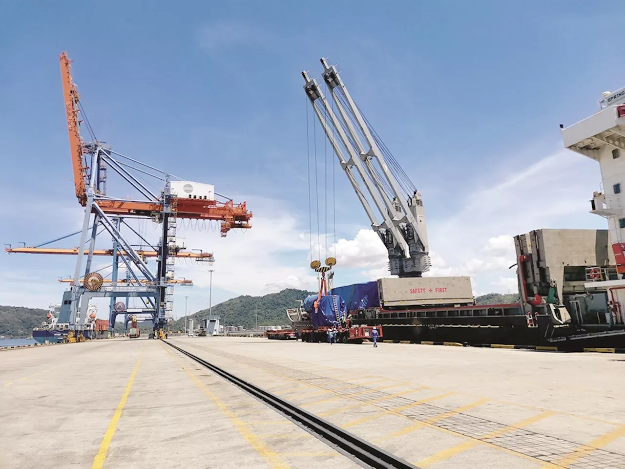 Sapangar Port handles special shipments, anticipates more