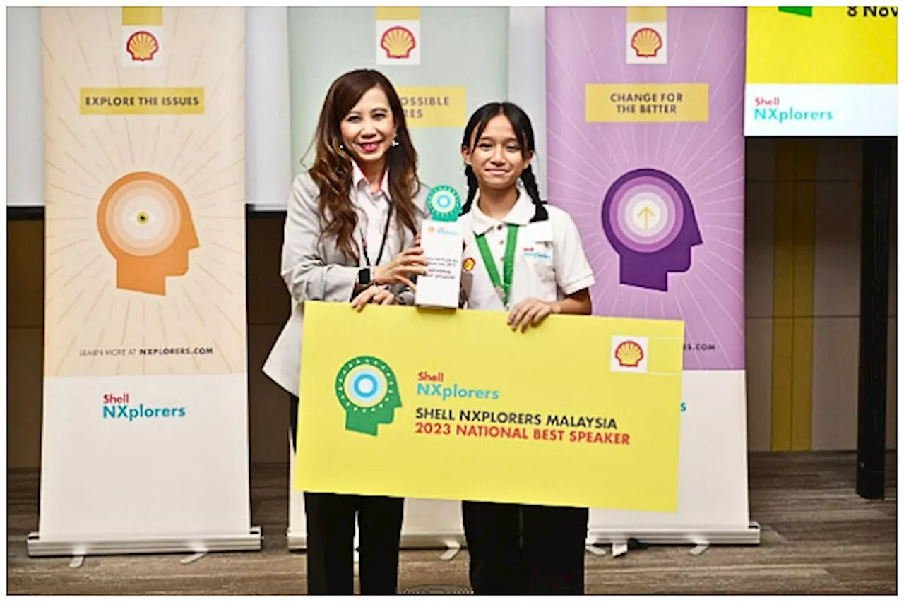 SMK Lutong Students Win National Champion in Shell NXplorers Malaysia 2023