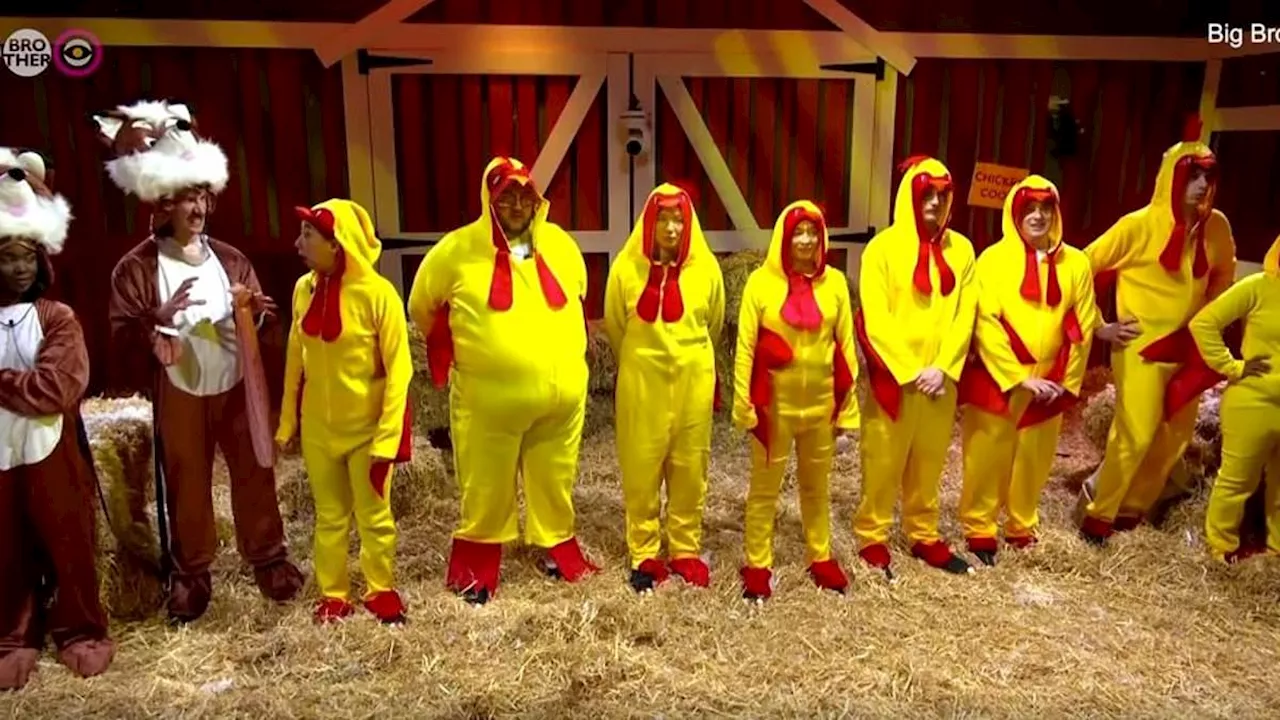 Big Brother SPOILER: Housemates dress up as chickens in a bizarre survival-of-the-fittest task