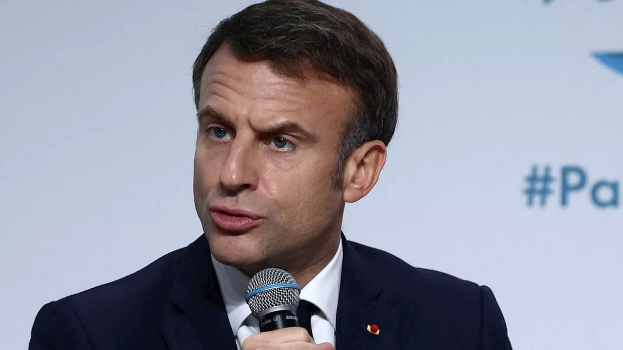 Emmanuel Macron calls on Israel to 'stop bombing babies' in Gaza as French President urges Joe Biden...