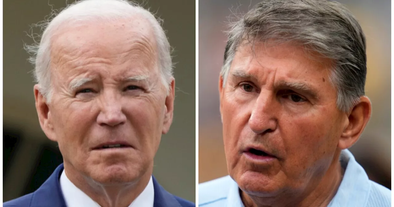 Joe vs. Joe: Four times Manchin broke with Biden ahead of possible presidential bid