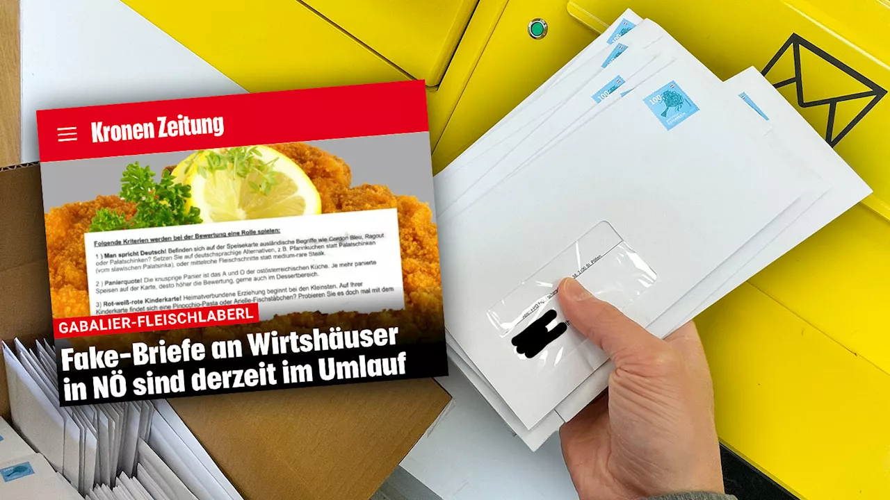 Gabalier-Laberl und Panierquote: Die Entstehungsgeschichte des FPÖ-Briefes