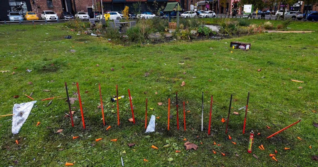 Schoolboy quizzed by police after gang set fire to peace garden