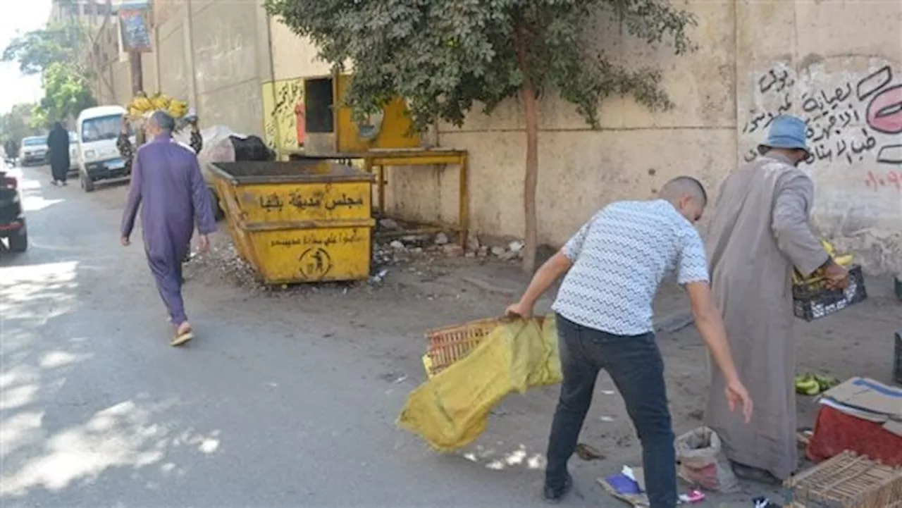 محافظ القليوبية يتابع أعمال النظافة والإشغالات ومخالفات البناء ببنها