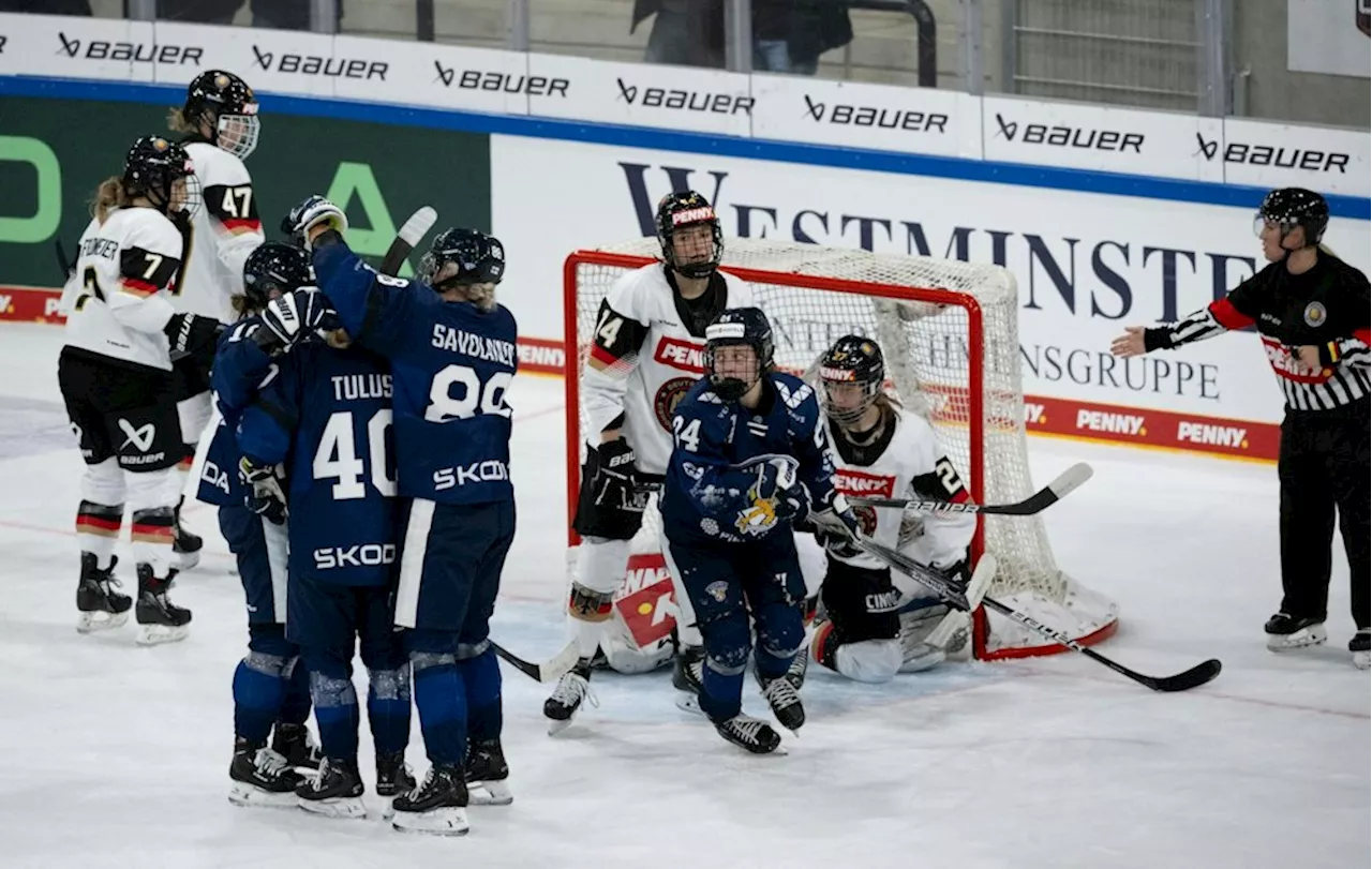 1:8-Pleite für DEB-Frauen bei Deutschland Cup gegen Finnland