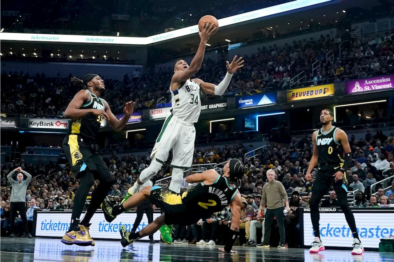 Antetokounmpos 54 Punkte reichen nicht aus: Bucks unterliegen Pacers