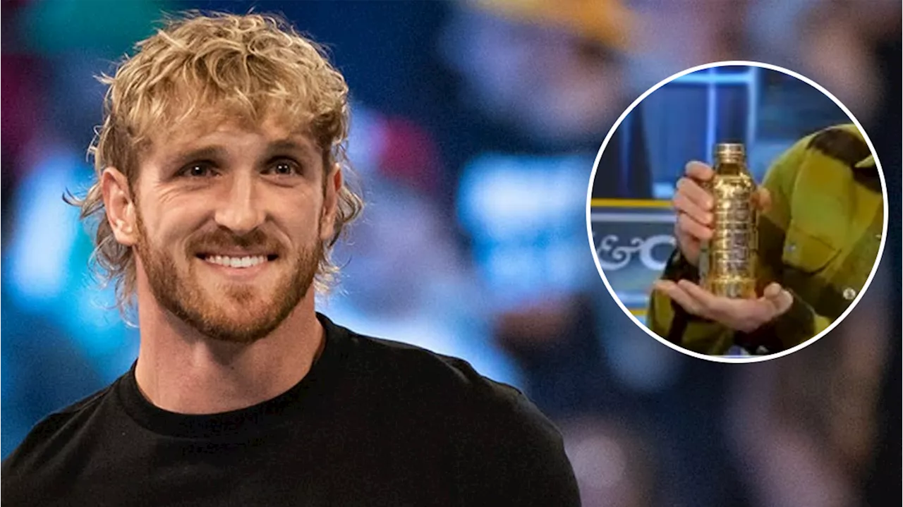 Logan Paul Offers Fans Chance to Win $500K Gold Prime Bottle