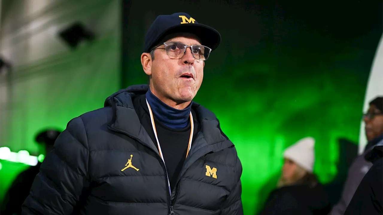 Michigan’s Jim Harbaugh will not coach rest of regular season as punishment for ‘in-person scouting operation’