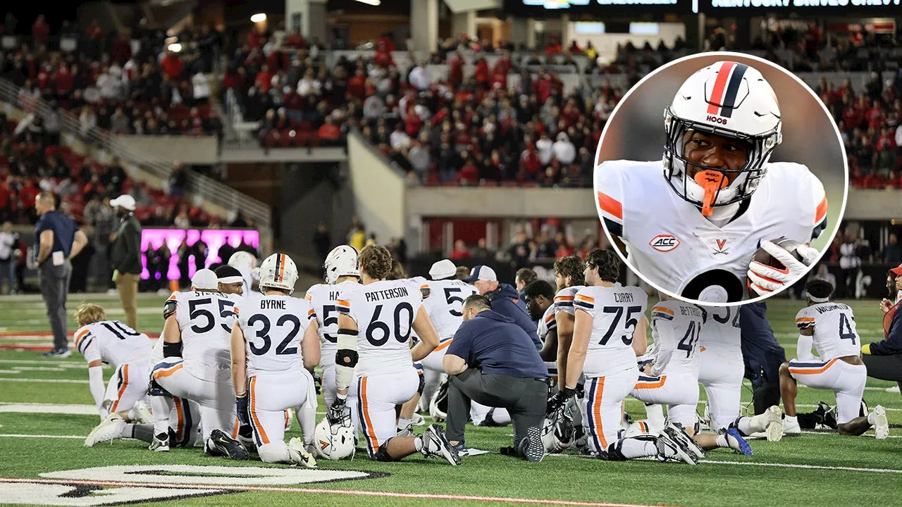 Virginia Running Back Injured in Helmet-to-Helmet Collision