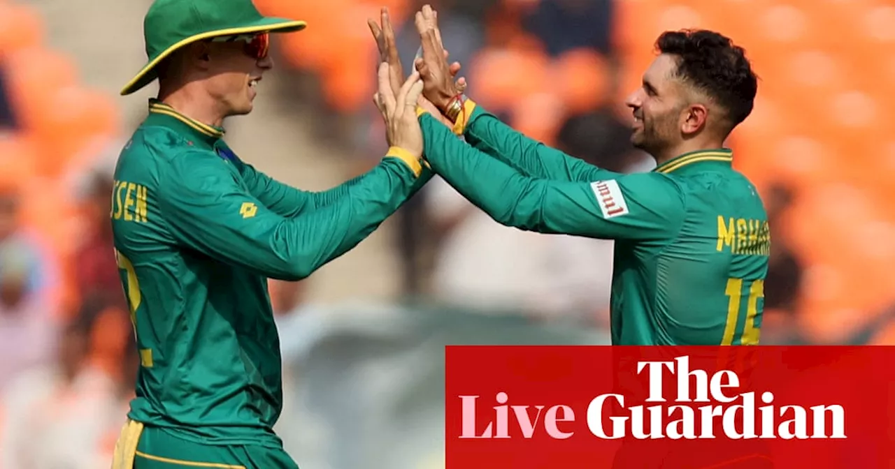 South Africa v Afghanistan: Cricket World Cup 2023