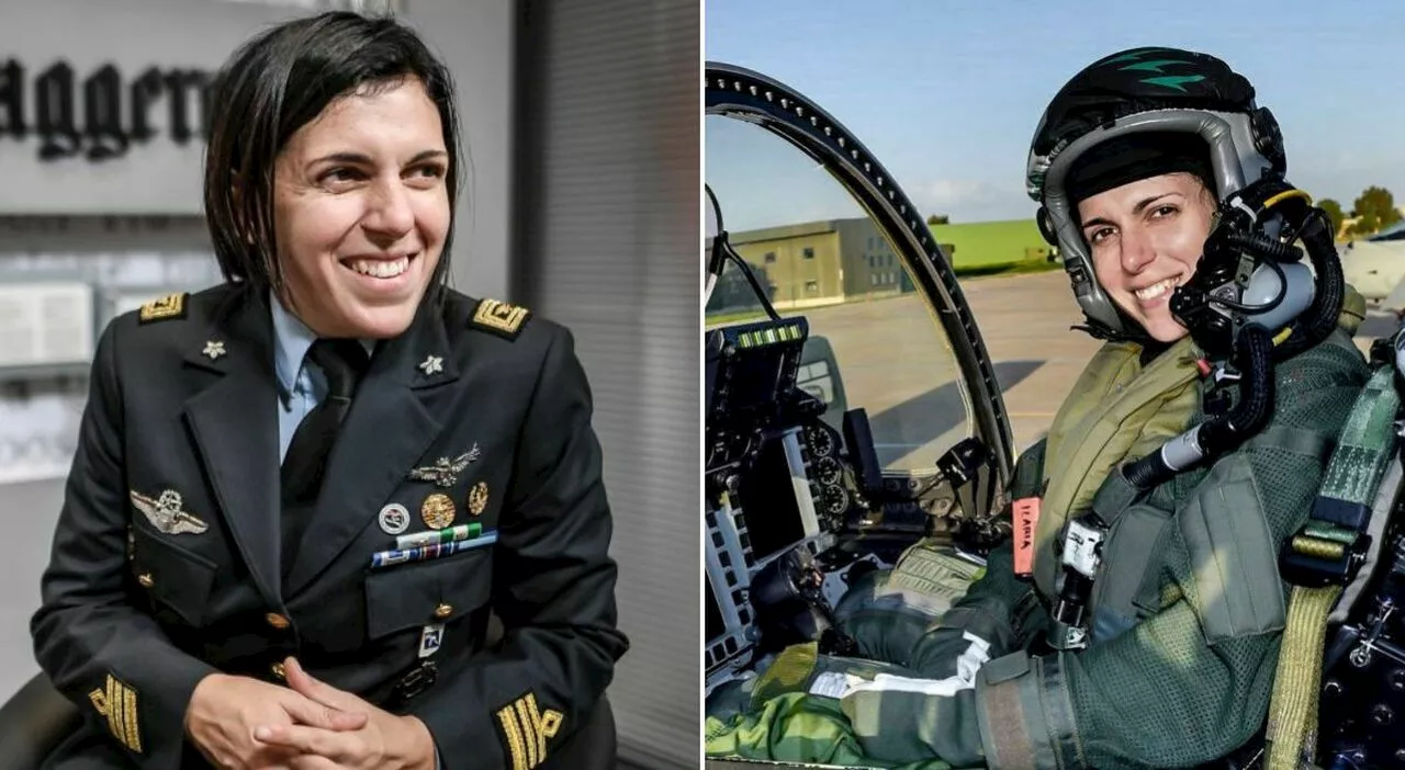 Ilaria Ragona, la prima donna a comandare un gruppo di Eurofighter: «Top Gun e mamma, in volo oltre i limiti»