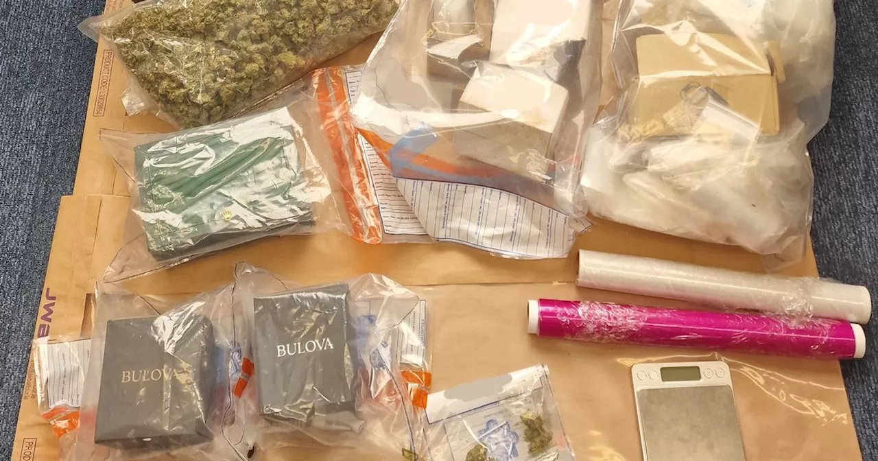 Gardaí Seize €25,000 Worth of Cannabis and Luxury Items in Dundalk