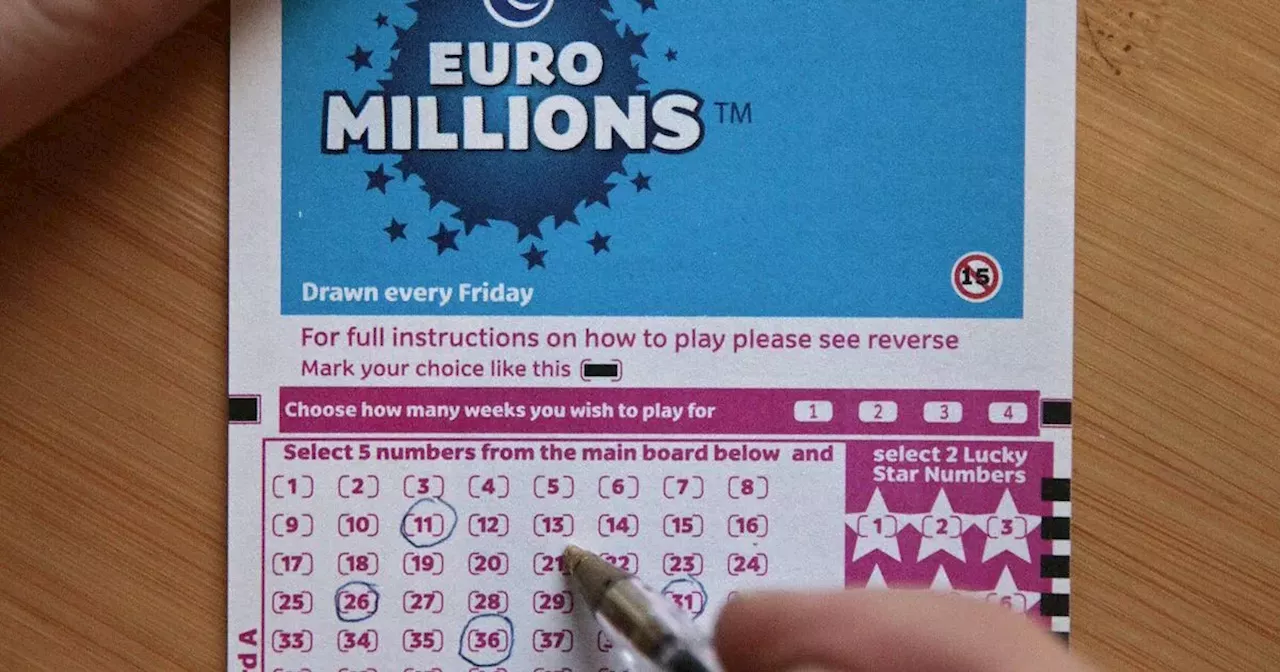 Irish EuroMillions player wins life-changing prize as ticket location named